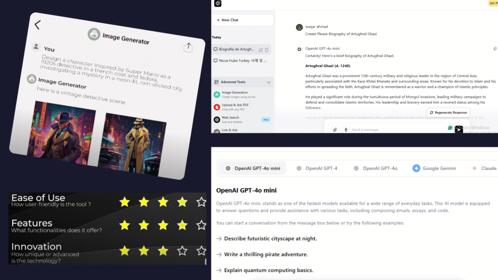 Founder rating and features of Nova ai HubX image worldstan.com