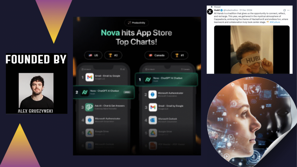 Founder CEO of Nova ai HubX image at worldstan.com