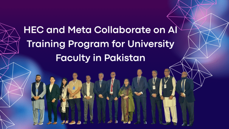 Pakistan Partners with Meta for AI Teacher Training https://worldstan.com/pakistan-partners-with-meta-for-ai-teacher-training/