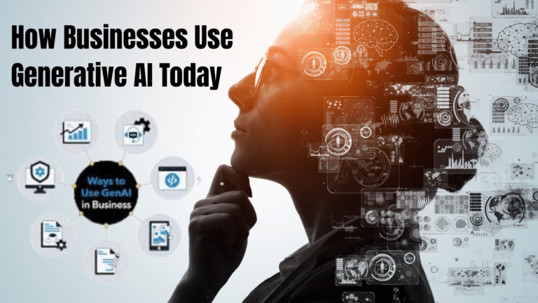 how businesses use generative ai today https://worldstan.com/how-businesses-use-generative-ai-today/
