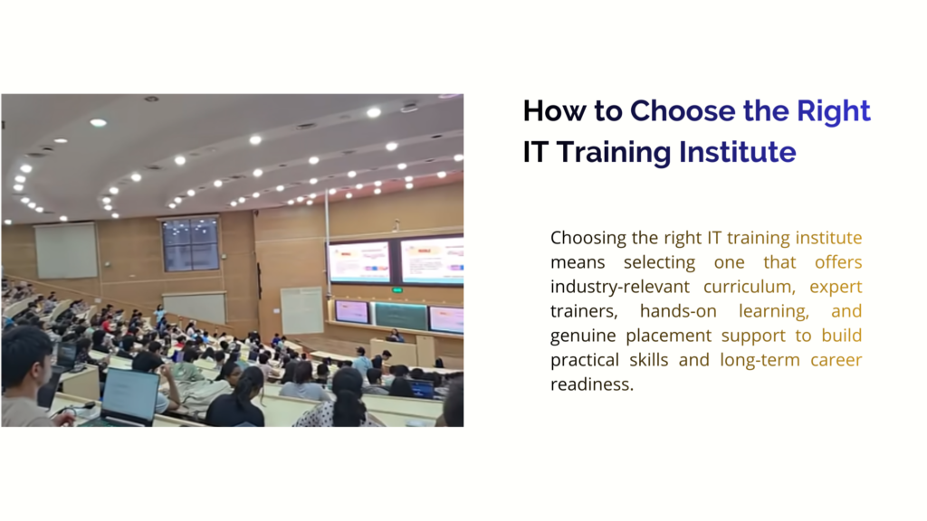 how to choose the right it training institute https://worldstan.com/it-training-institute-in-california-for-data-science-and-ai-roles/