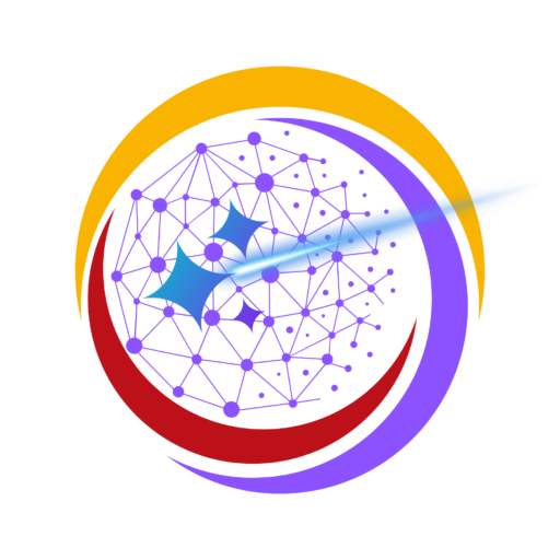 WorldStan logo with digital network globe and dynamic circular design representing AI warfare intelligence